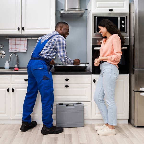 how long does it typically take to complete cooktop repair services in Mustang Ridge Texas